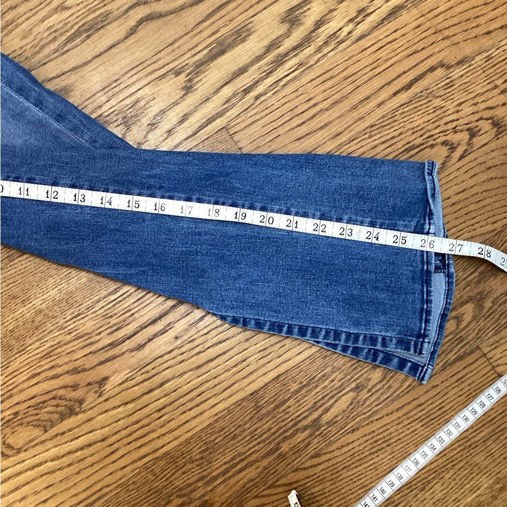 Parker Smith Split calf jeans. Size 30. Light wash denim - Picture 6 of 13